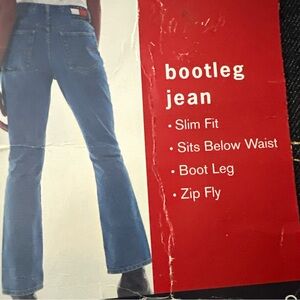 Vintage Tommy Hilfiger Jeans Women's 13 Inseam 31 Bootcut 90s Y2K Dark Wash NWT